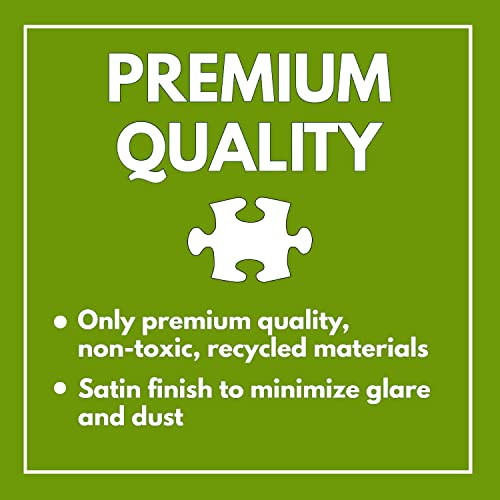 Cross & Glory Metropolitan Mayhem 1000-Piece Puzzle – Cartoon City Scene with Satin Finish, 20x27 Inches