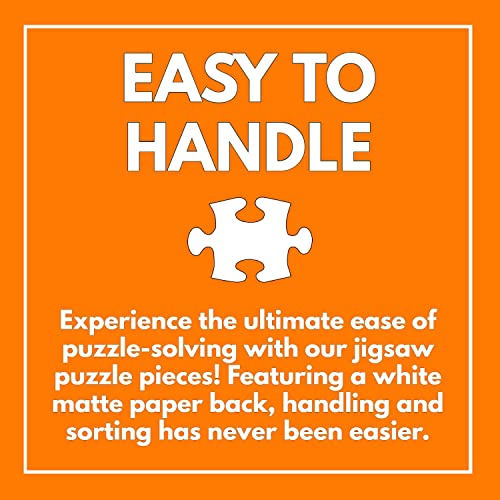 Cross & Glory Spot and Jane: Lemon Grove Delight – 1000 Piece Jigsaw Puzzle for Adults, Tropical Artwork with Dalmatian