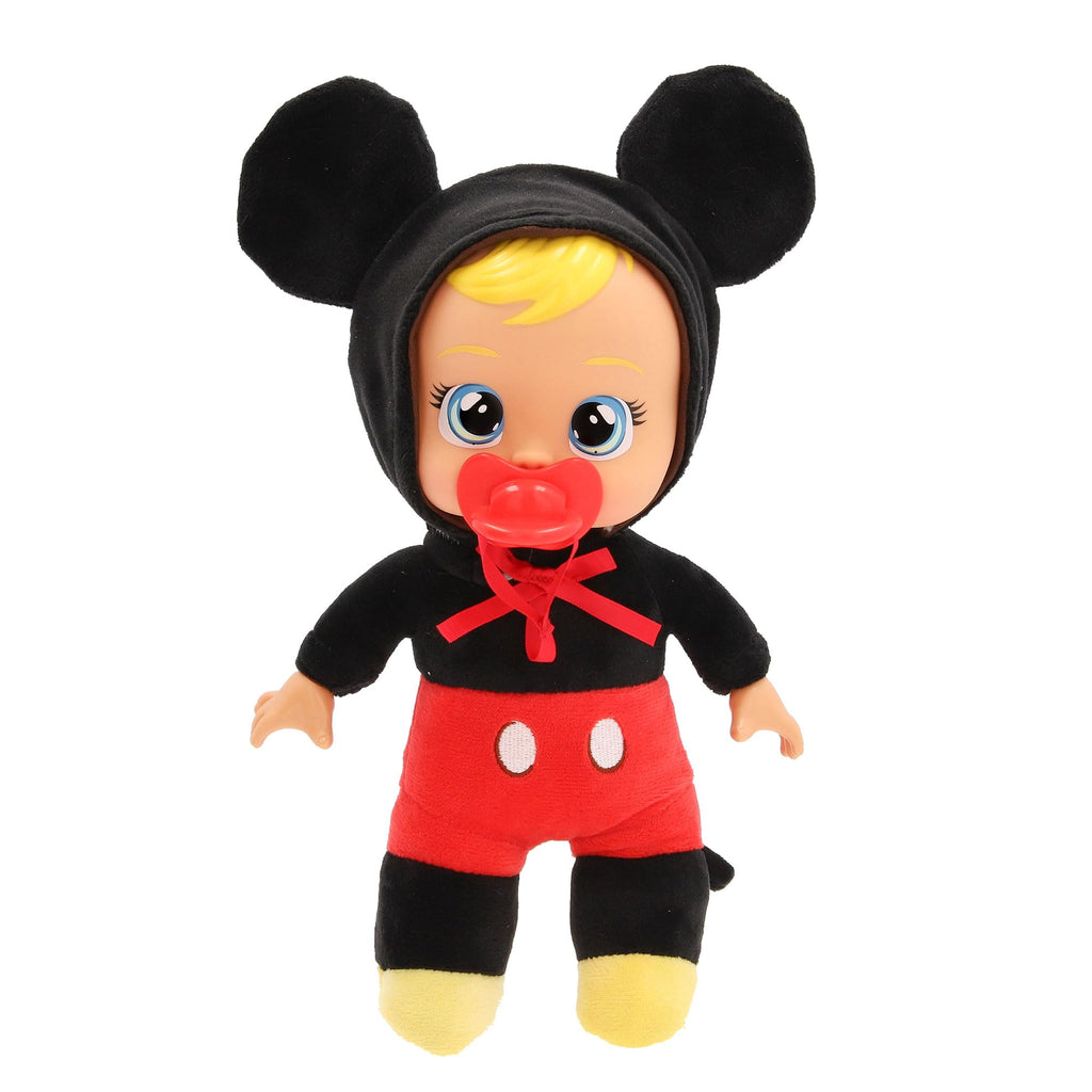 Cry Babies Disney Mickey Mouse 9.8-Inch Plush Doll That Cries Real Tears with Pacifier