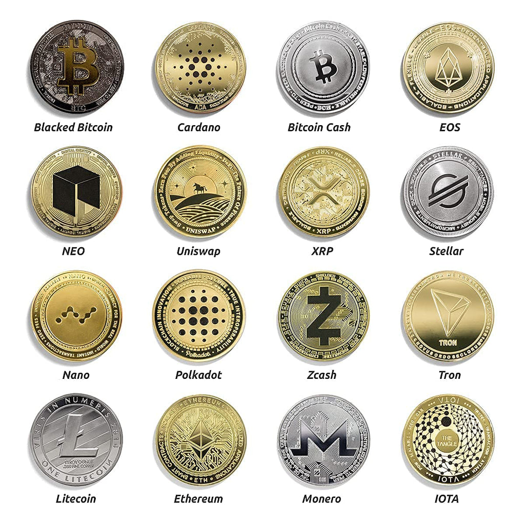 Cryptochips XRP Physical Coin – Commemorative Ripple Crypto Token with Capsule and Stickers
