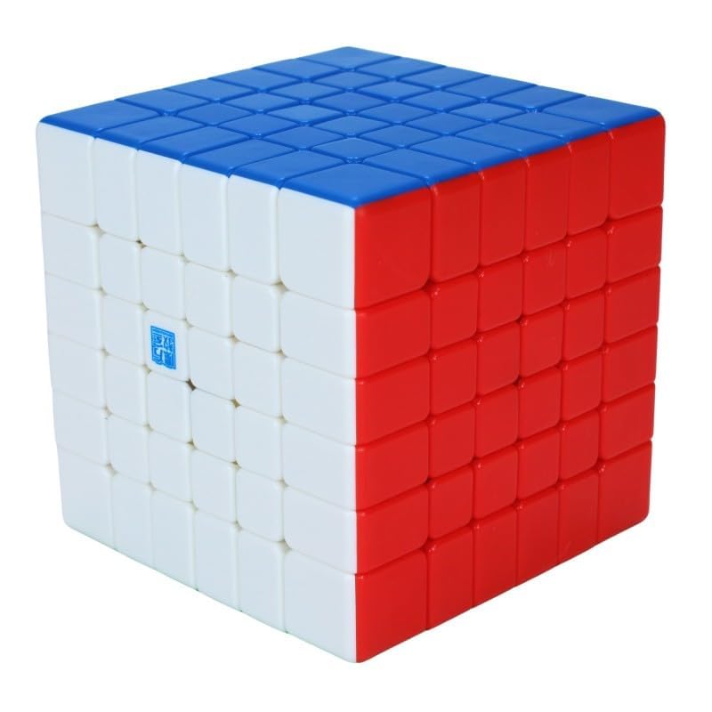 CuberSpeed Moyu Meilong 6x6 V2 Stickerless Speed Cube – Non-Magnetic 6x6x6 Puzzle for Casual Solving