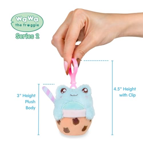Cuddle Barn PlushGoals Wawa Fits Wawa Sits Blind Box Series 2 – Collectible Plush Bag Charm Mystery Unboxing (3 inches)