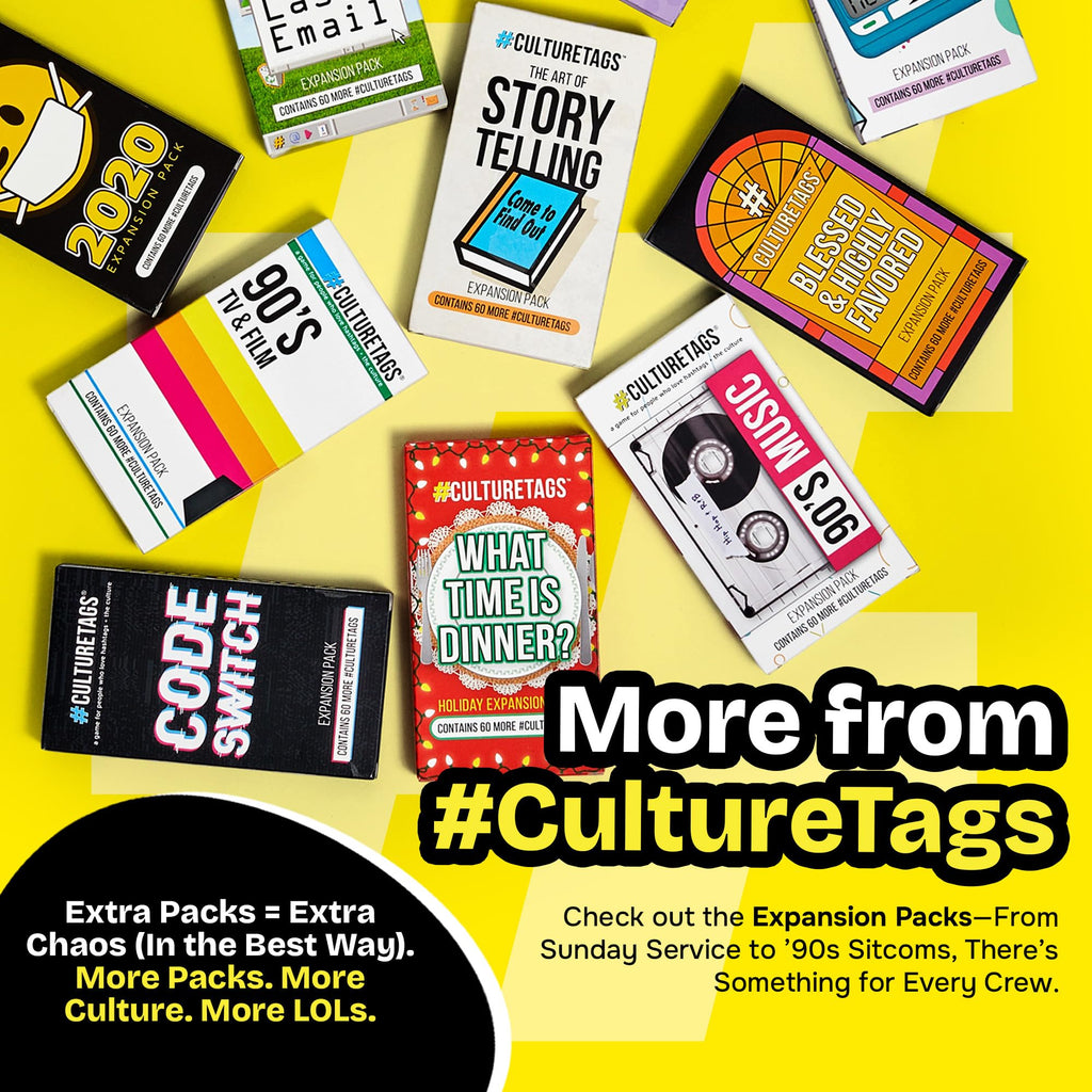 CultureTags Card Game – Know Your Hashtags & Pop Culture References