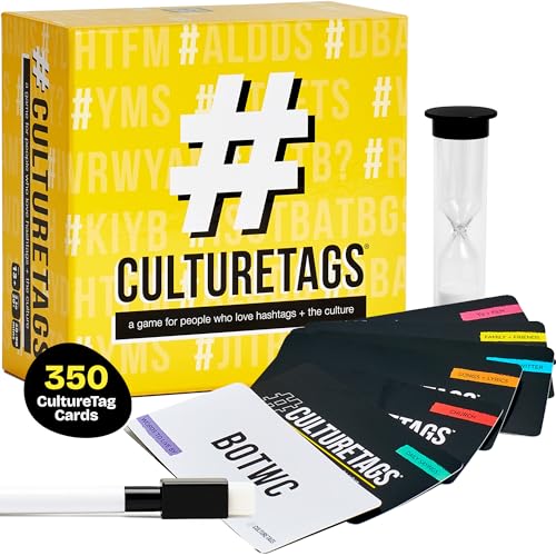 CultureTags Card Game – Know Your Hashtags & Pop Culture References