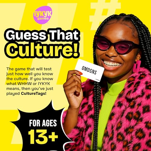 CultureTags Card Game – Know Your Hashtags & Pop Culture References