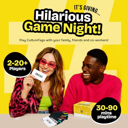 CultureTags Card Game – Know Your Hashtags & Pop Culture References