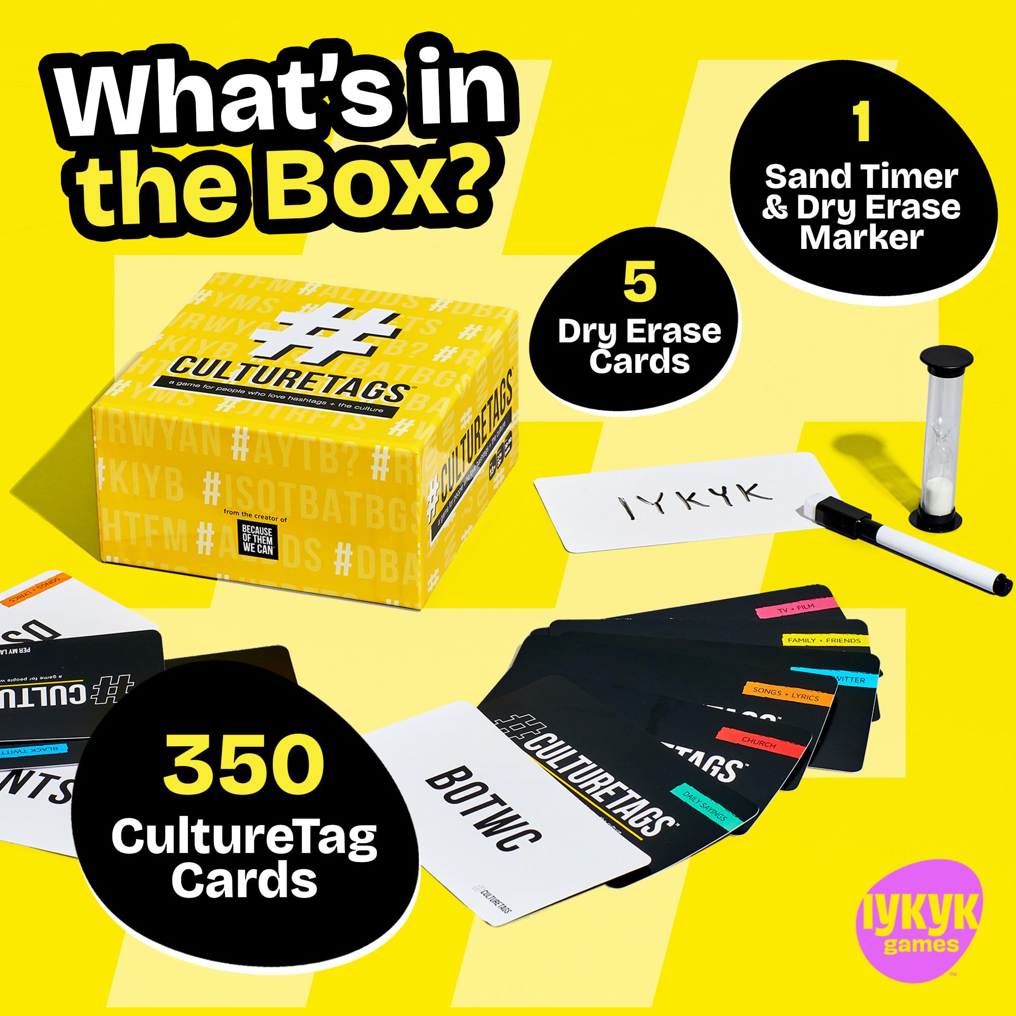 CultureTags Card Game – Know Your Hashtags & Pop Culture References