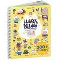 CUPKIN Llama Village Sticker Book: 300+ Stickers & 8 Coloring Pages for Kids Ages 2-8