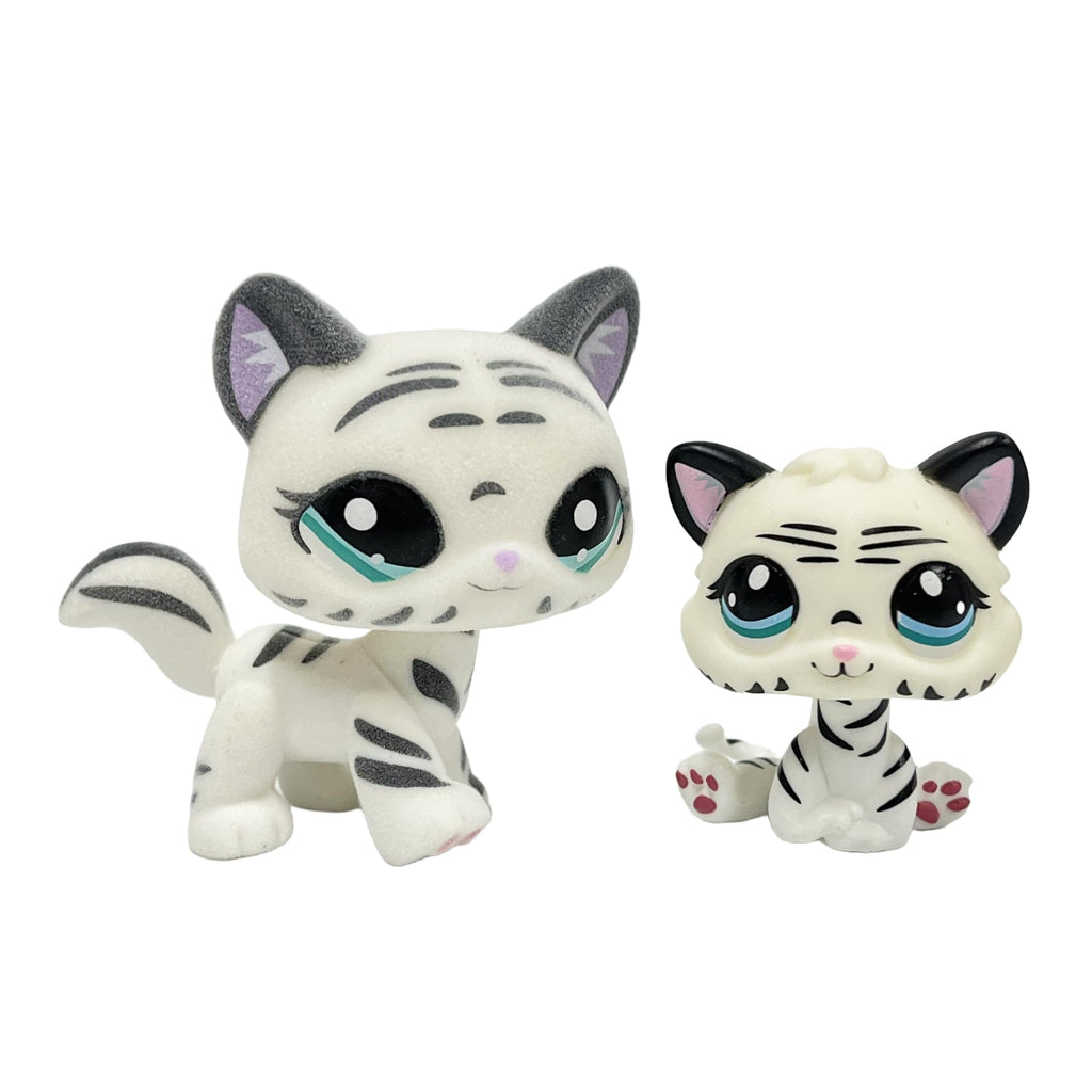 Custom Flocked Pet and Baby Bobble Head Set – Handmade OOAK Fan Art (2 Pieces)
