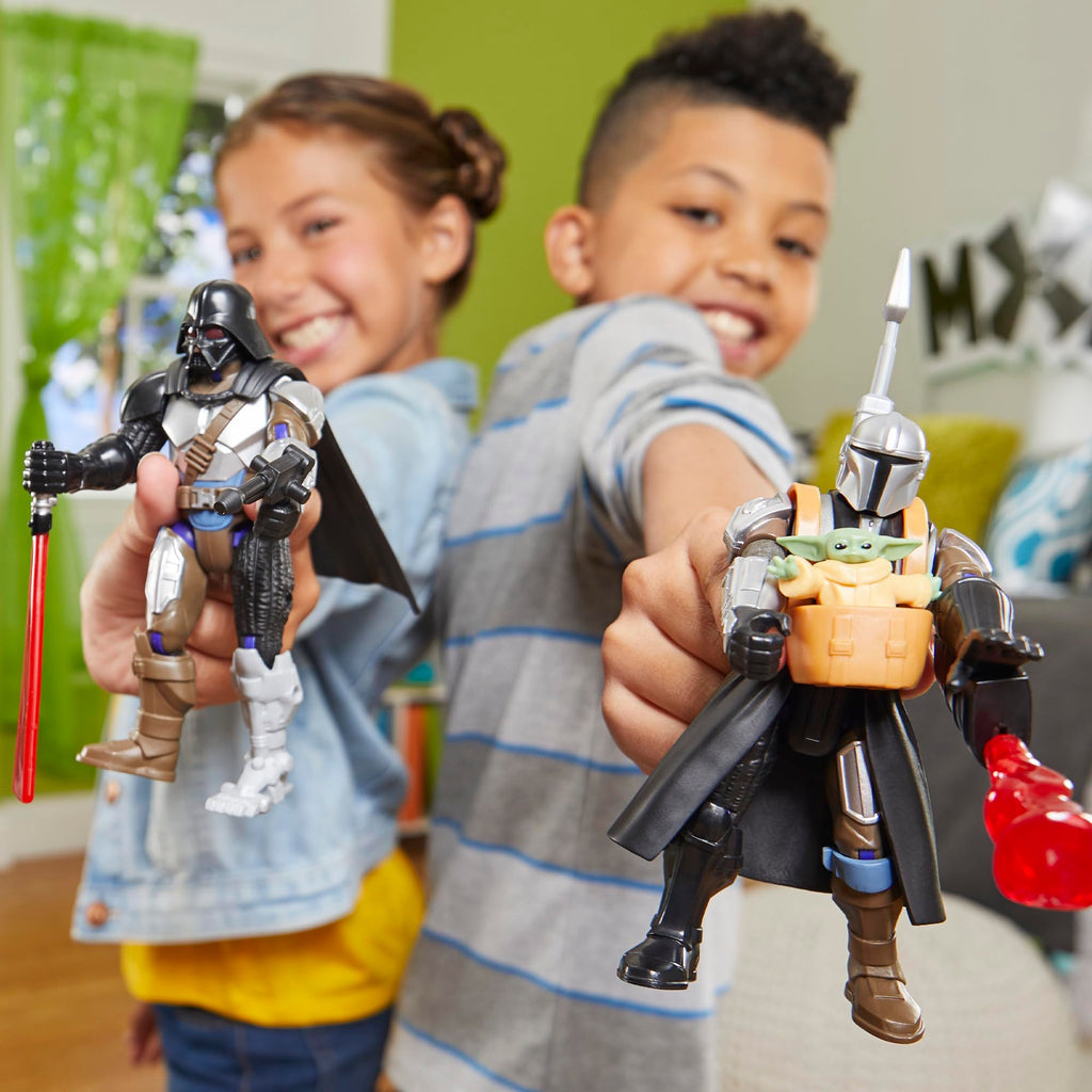 Customizable Stormtrooper Figure with Darth Maul Hand and Blaster – Mix and Combine