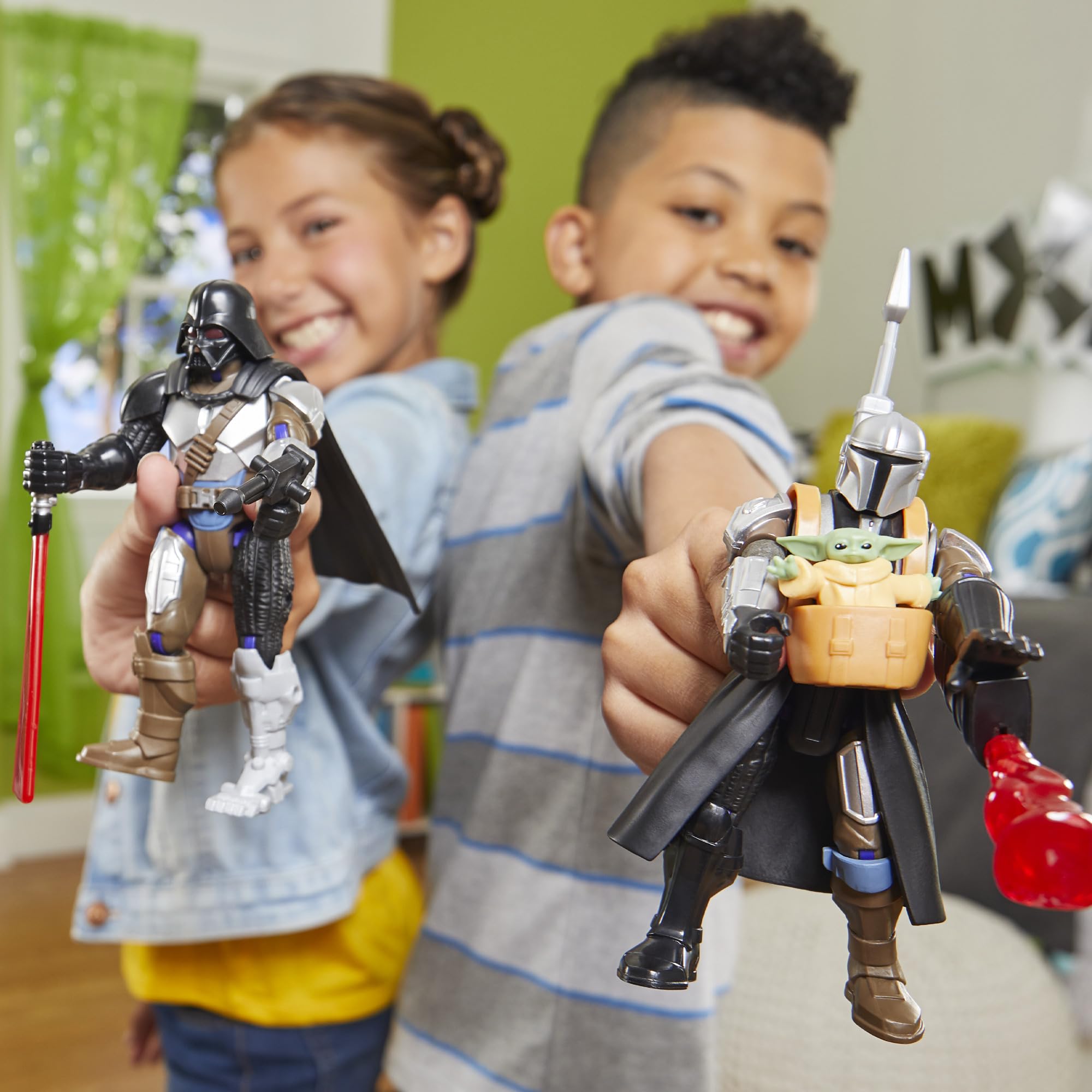 Customizable Stormtrooper Figure with Darth Maul Hand and Blaster – Mix and Combine