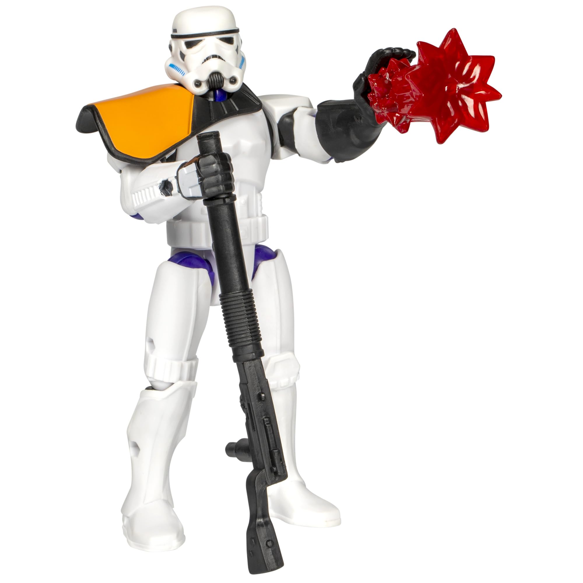 Customizable Stormtrooper Figure with Darth Maul Hand and Blaster – Mix and Combine