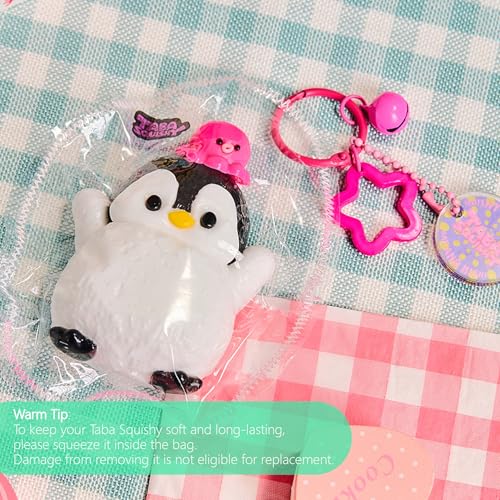 Cute Penguin Taba Squishy Toy – Soft Silicone Stress Relief Fidget for Kids & Adults