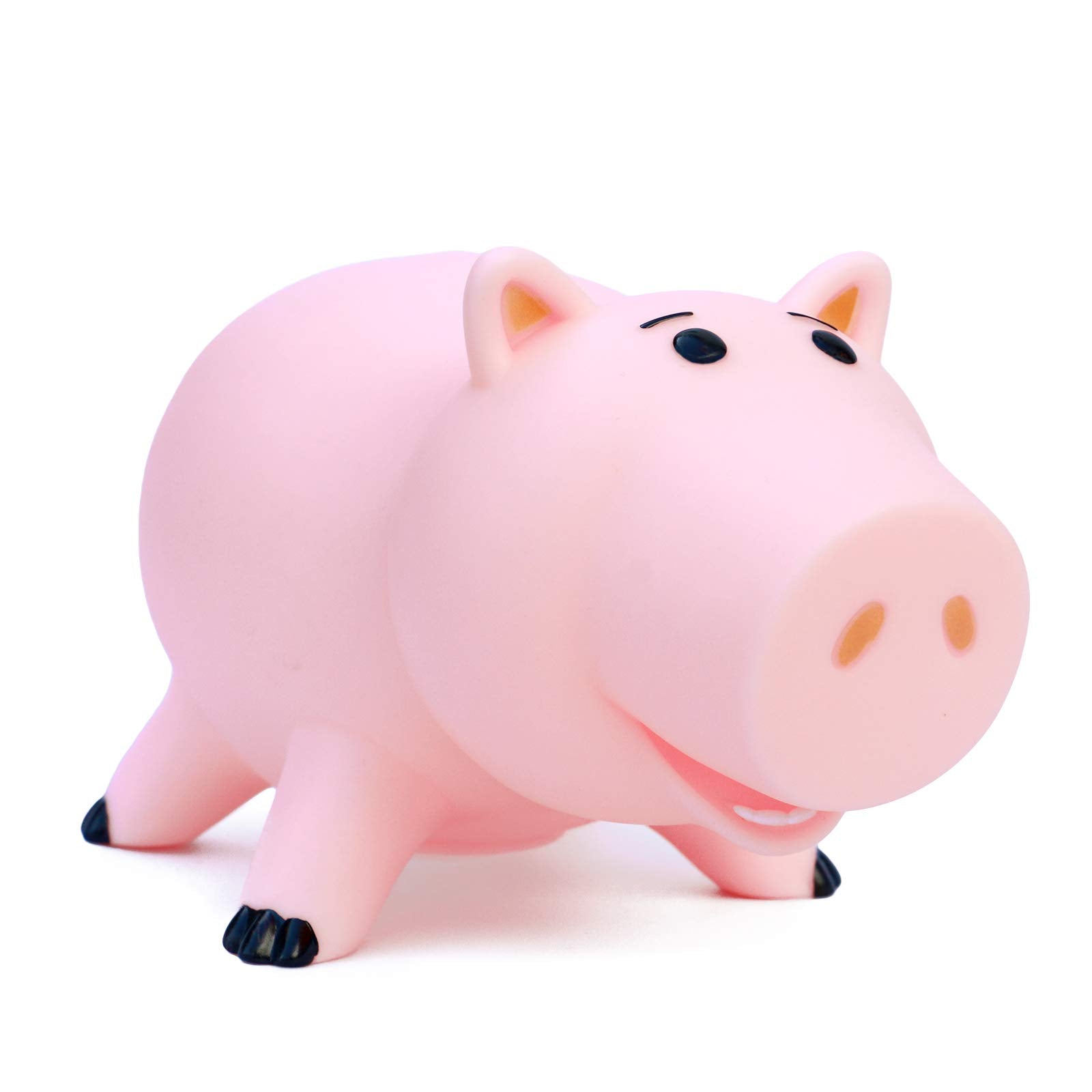 Cute Pink Piggy Bank for Kids - Plastic Coin Bank with Removable Nose