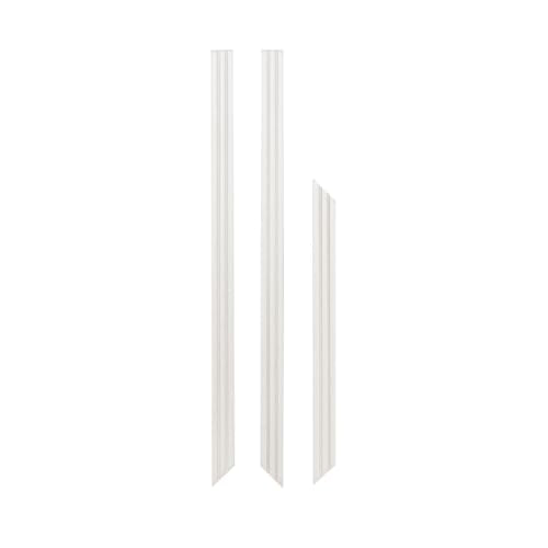 Cutemini 1:12 Scale Dollhouse Window with 28 Panes – White Wooden Miniature Frame for DIY Dollhouse Decor