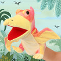 Cuteoy Plush Pterosaurus Hand Puppet - Soft Dinosaur Toy with Movable Mouth for Storytelling and Role Play