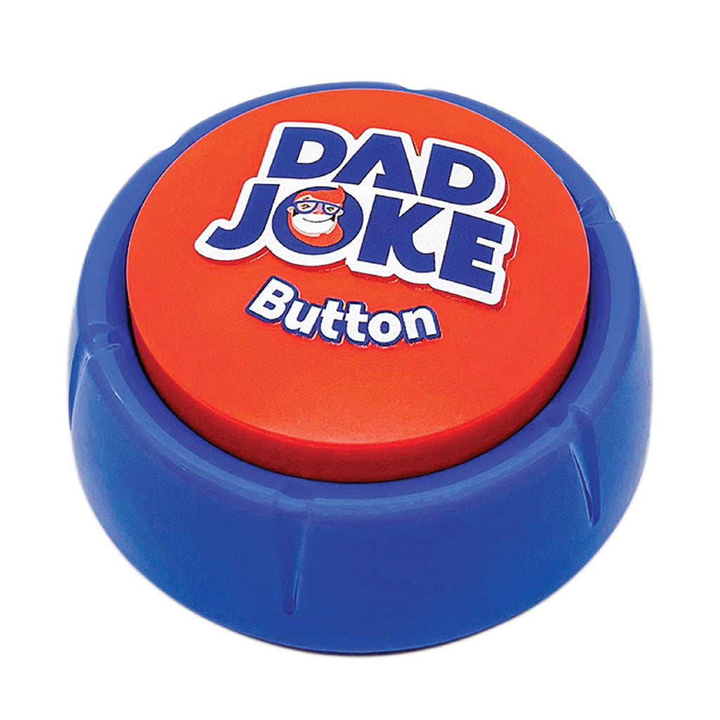 Dad Joke Button – 100+ Hilarious Pre-Loaded Jokes, Family-Friendly, Ready to Use with Batteries Included