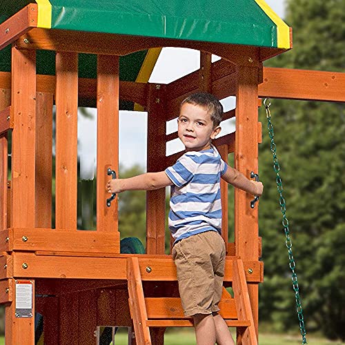 Dakzhou 2-Pack Luminous Playground Safety Handles for Bunk Beds, Treehouses, and Climbing Frames – Black, 300 lb Capacity