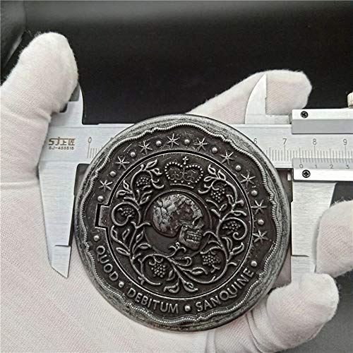 Damdos John Wick Cosplay Coin Set – 5 Gold Blood Oath Coins + 1 Marker Coin