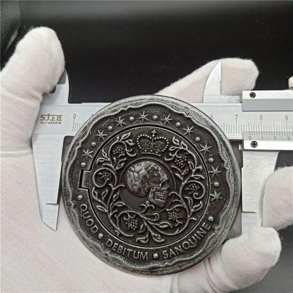 Damdos John Wick Cosplay Coin Set – 5 Gold Blood Oath Coins + 1 Marker Coin