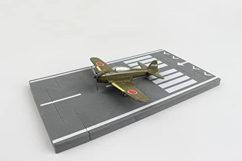Daron Runway24 Japanese Zero Die-Cast Airplane with Connectable Runway Section