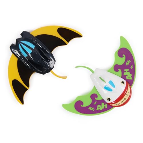 DC Batman Zoom-A-Rays Pool Toys – 2-Pack Self-Powered Underwater Gliders for Kids 5+