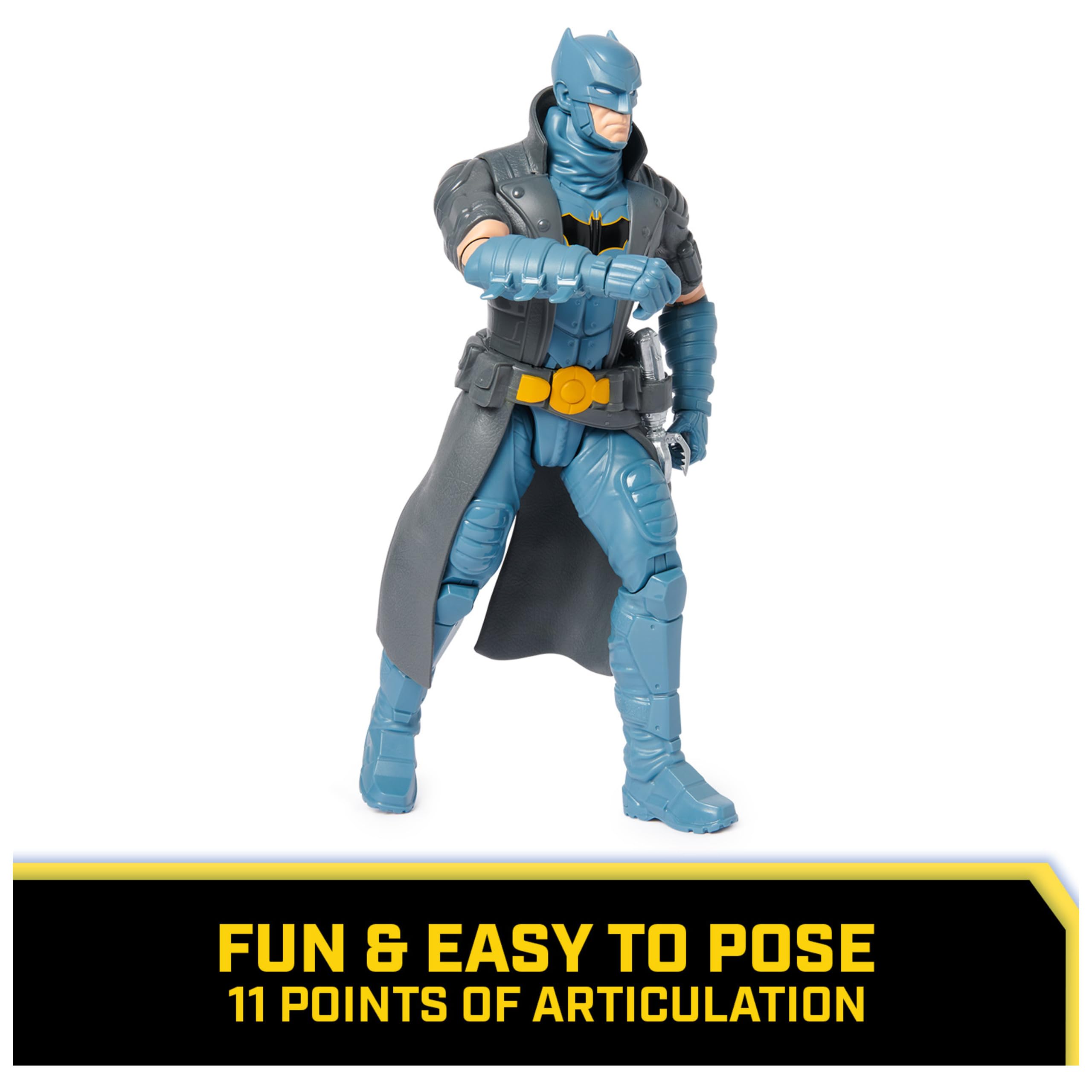 DC Comics 12-Inch Batman Action Figure – 11 Points of Articulation, Ages 3+
