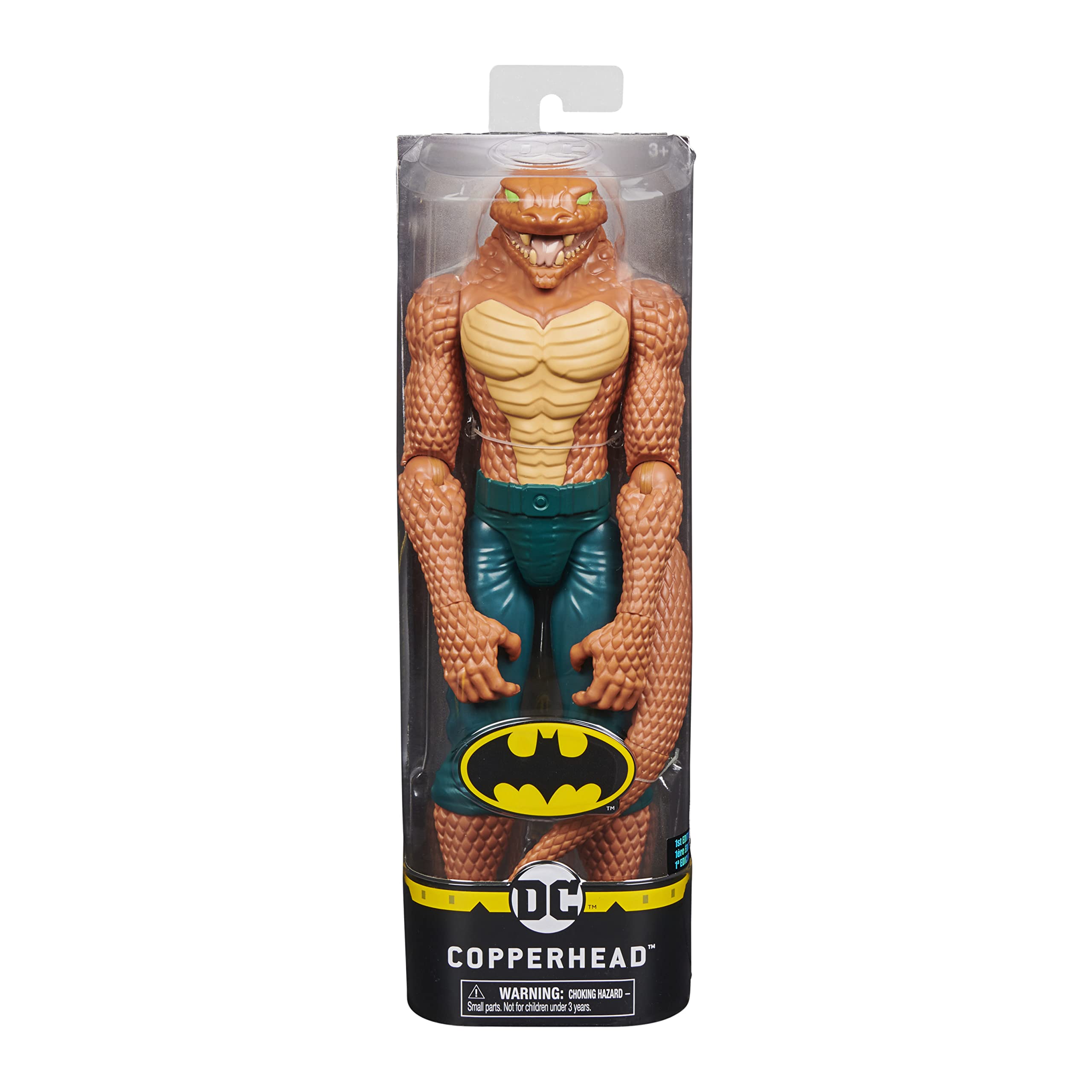 DC Comics Batman 12-Inch Copperhead Action Figure with 11 Articulation Points, Ages 3+