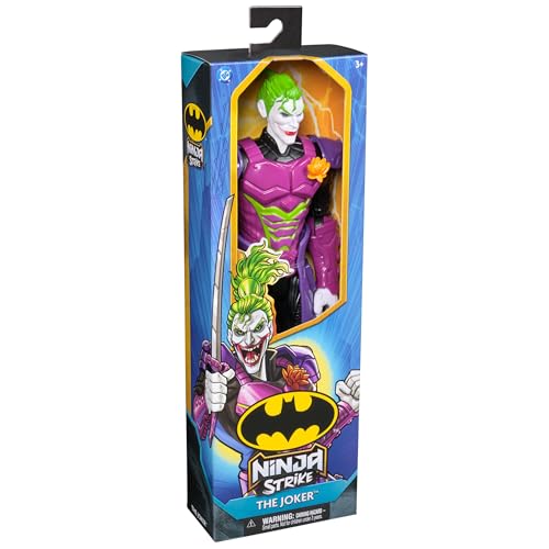 DC Comics Batman Ninja Strike 12-Inch The Joker Action Figure – Ninja Style for Play and Display