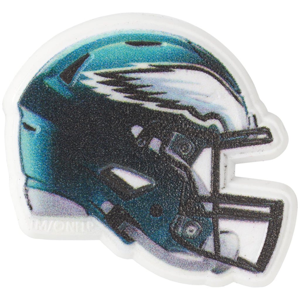 DecoPac Philadelphia Eagles Helmet Rings – 24 Officially Licensed Cupcake Toppers
