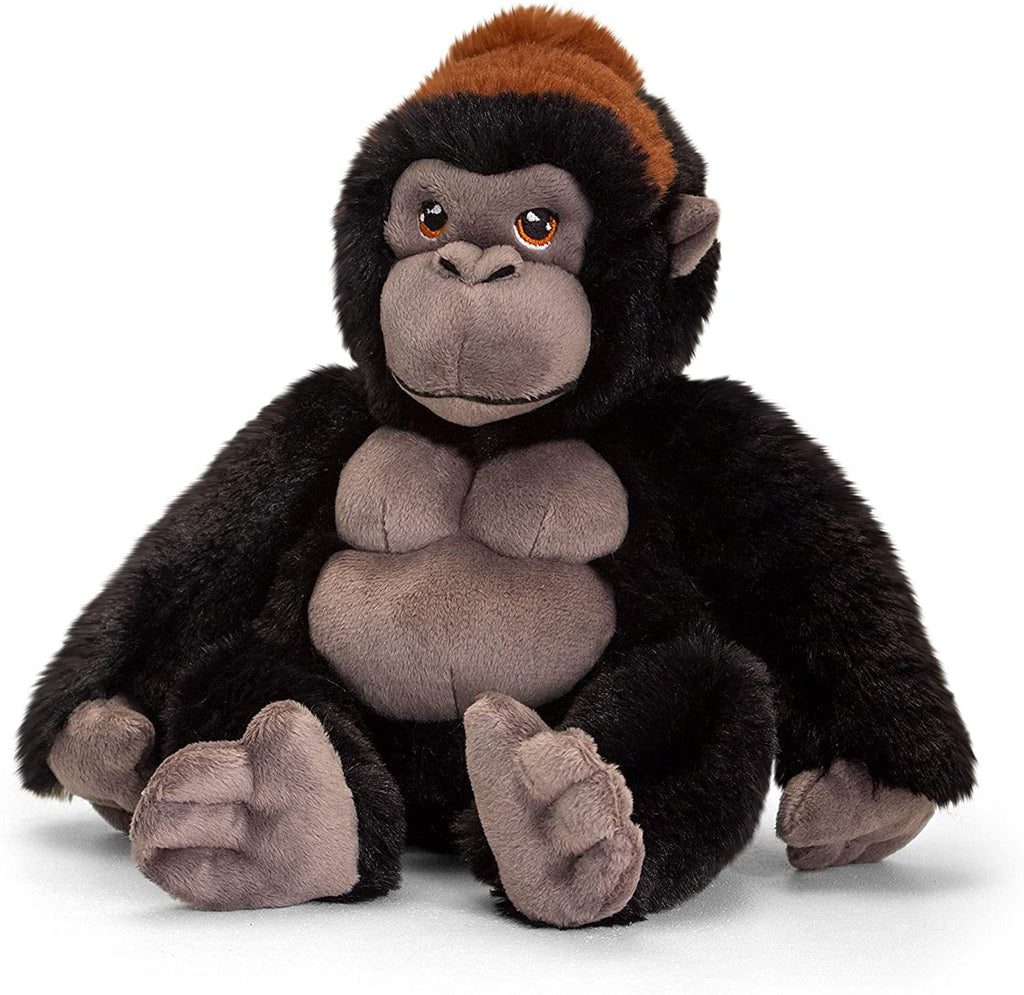 Deluxe Paws 100% Recycled Gorilla Plush Toy – Eco-Friendly Soft Toy from Birth