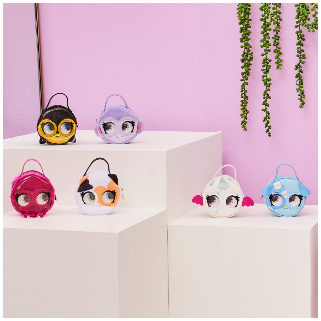 Denim Deerie Micro Purse Pets Purse – Sassy Eye Roll Mini Bag for Kids