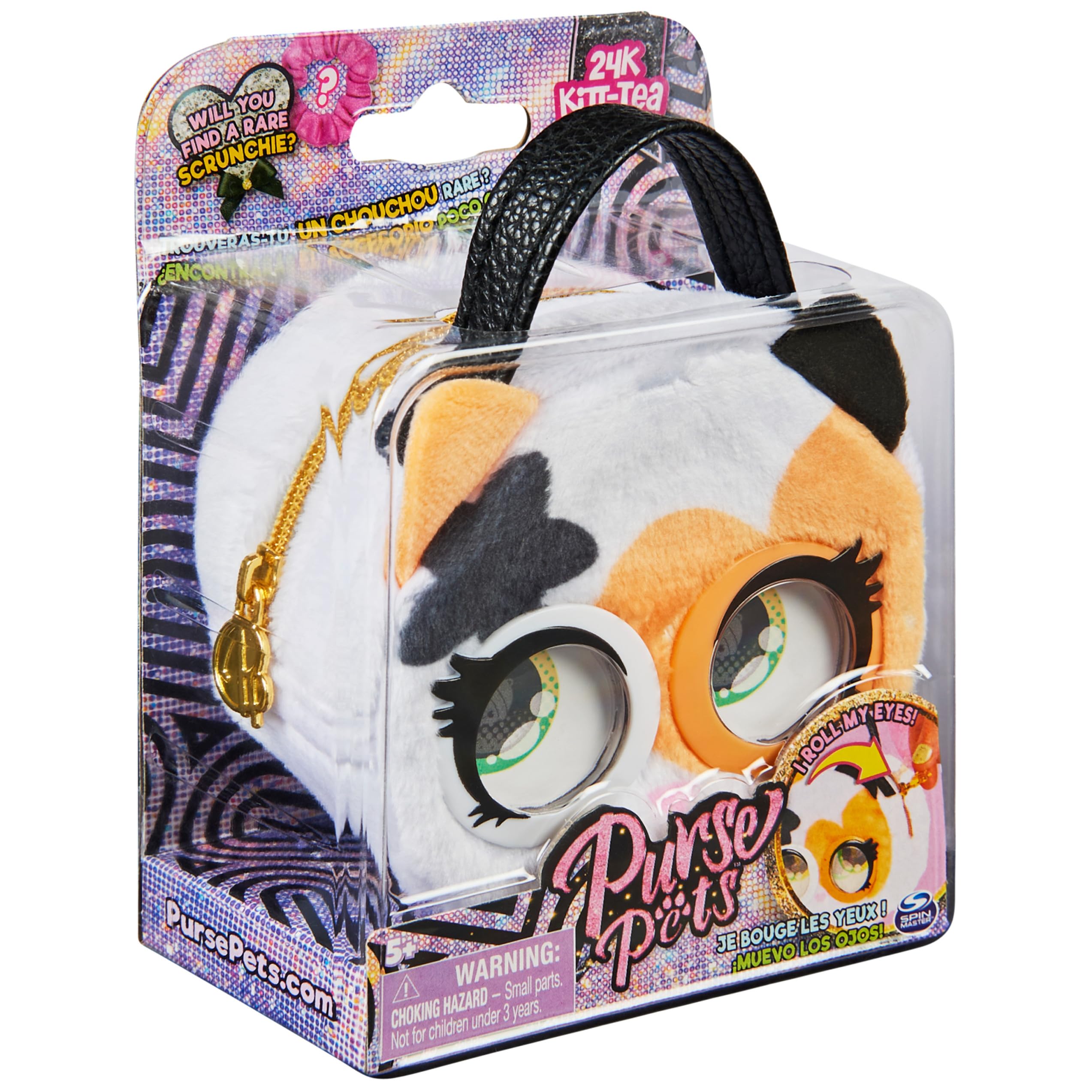 Denim Deerie Micro Purse Pets Purse – Sassy Eye Roll Mini Bag for Kids