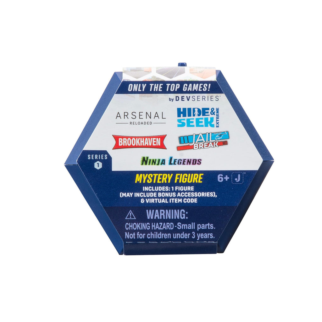 DevSeries Mystery Figures 6 Pack – 2.75-Inch Blind Box Action Figures with Mix & Match Parts and Exclusive Virtual Code