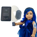 Dexcom G6 Doll Diabetes Accessory Set – 2 Over-Patches for 18-Inch Dolls by Deck My Diabetes