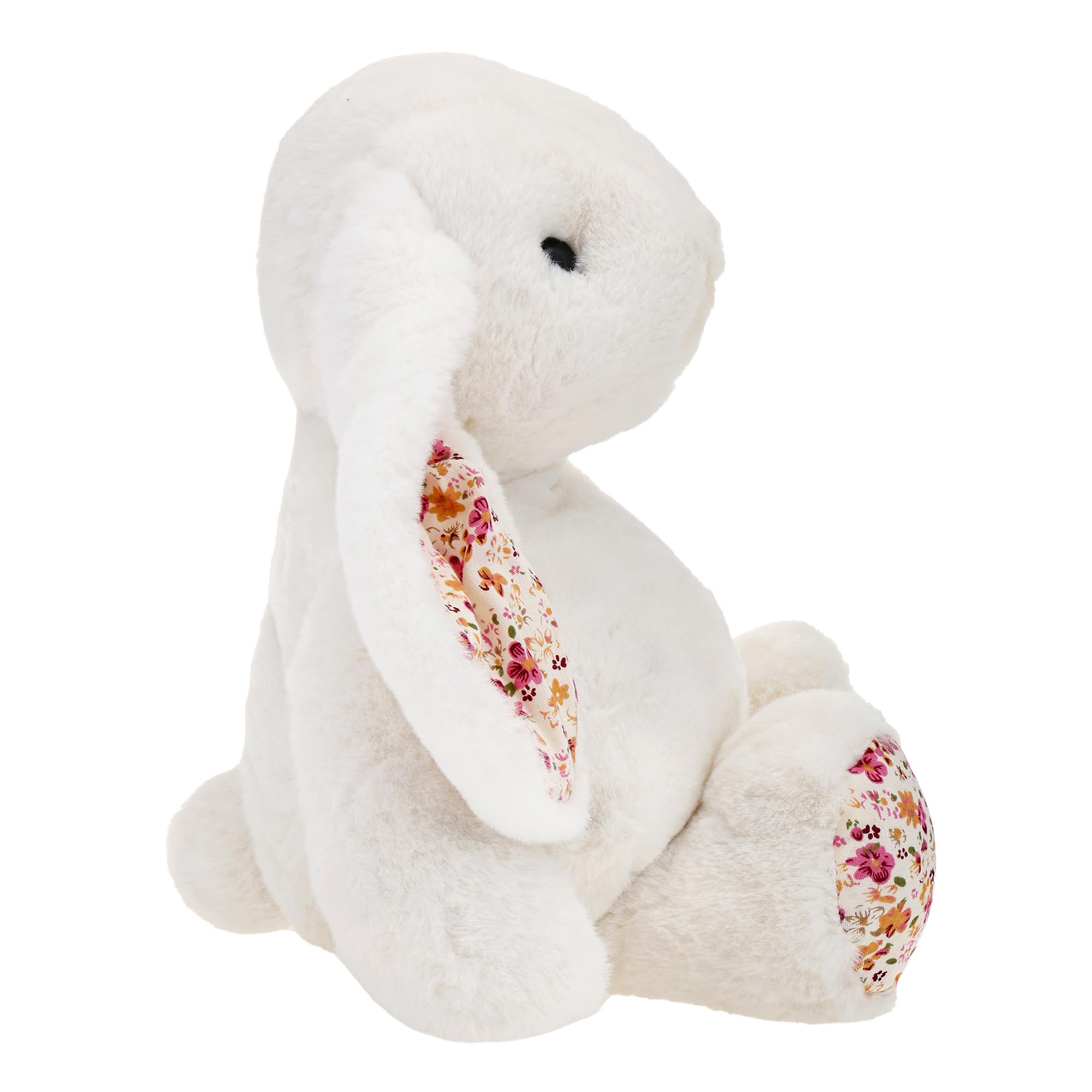 DILLY DUDU White Bunny Stuffed Animal – 14 Inch Soft Plush Toy