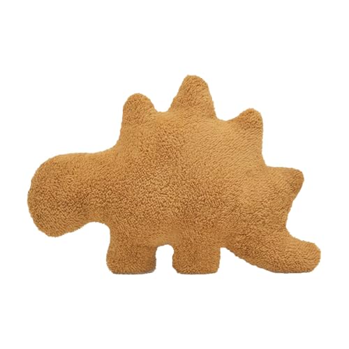 Dino Nugget Pillow - 18 Inch Soft Chicken Nugget Plush Toy for Kids and Adults