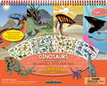 Dinosaurs and Prehistoric Animals Reusable Sticker Pad – Over 150 Repositionable Stickers for Creative Play