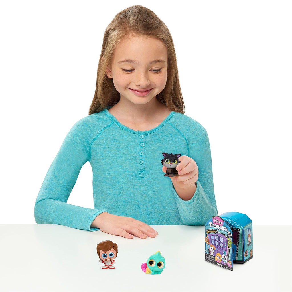 Disney Doorables Mini Peek Pack – Series 5 Mystery Box with 2-3 Collectible Figures