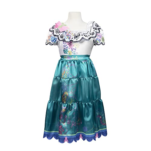 Disney Encanto Mirabel Dress – Girls Costume Ages 3+ Sizes 4-6X