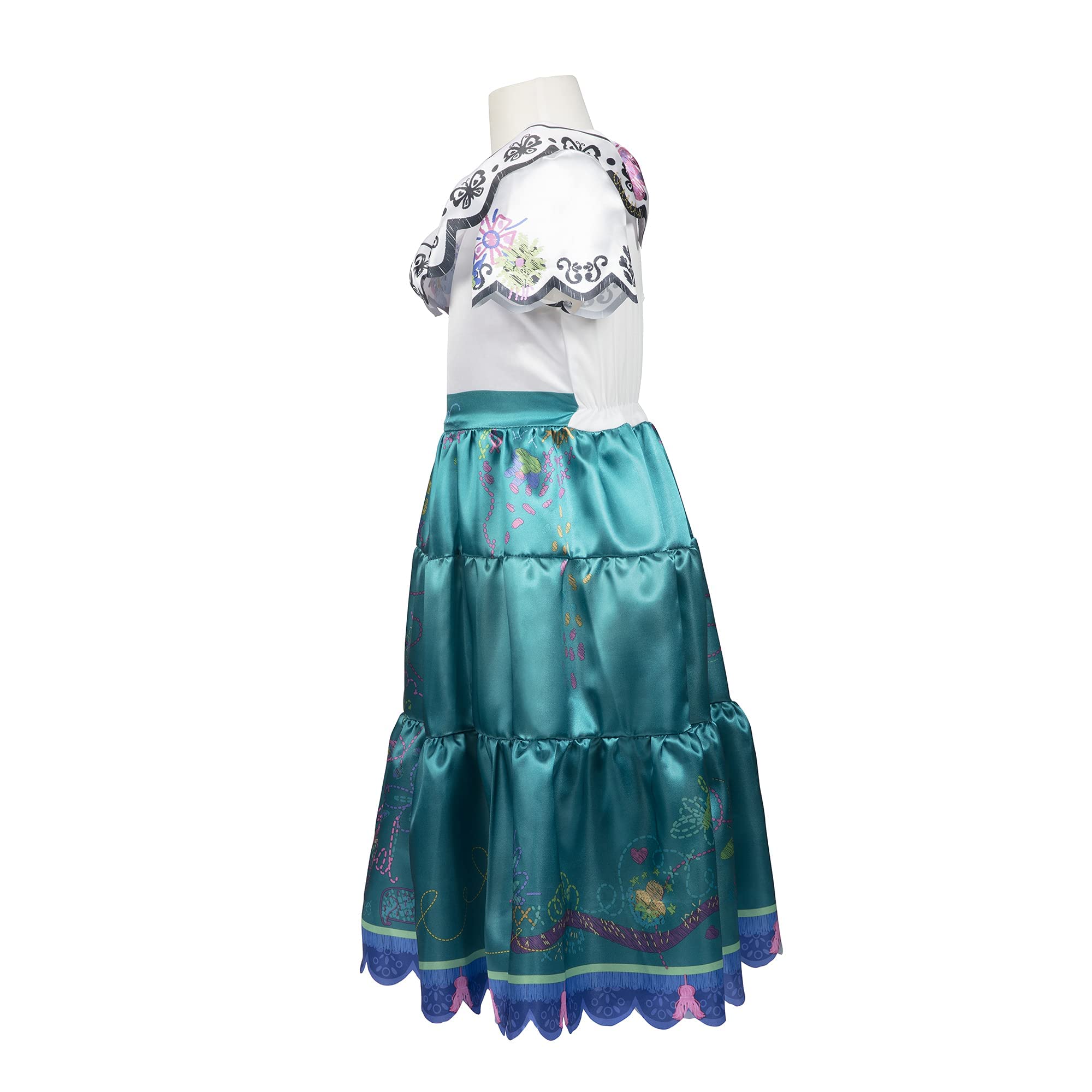 Disney Encanto Mirabel Dress – Girls Costume Ages 3+ Sizes 4-6X