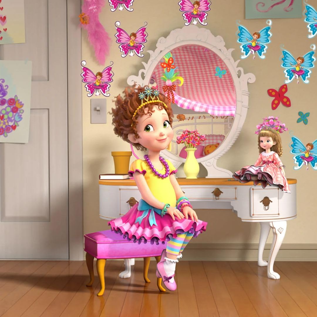Disney Fancy Nancy 7-Piece Party Decorating Kit – Multicolor, Themed Decor for Birthdays & Events