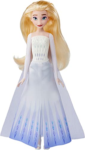 Disney Frozen 2 Queen Elsa Shimmer Fashion Doll - 11-Inch Poseable Toy with Removable Outfit
