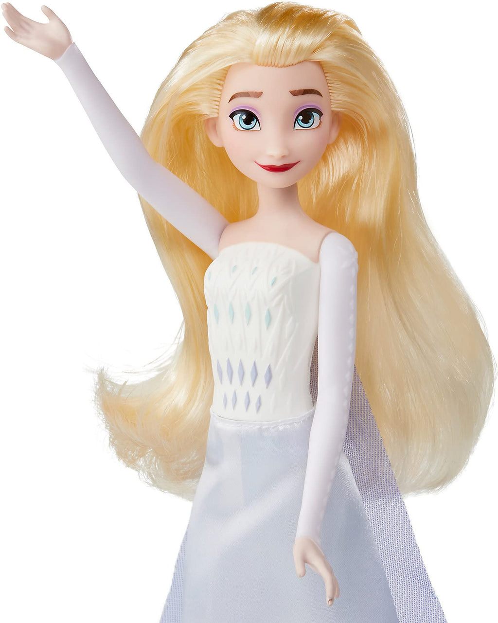 Disney Frozen 2 Queen Elsa Shimmer Fashion Doll - 11-Inch Poseable Toy with Removable Outfit