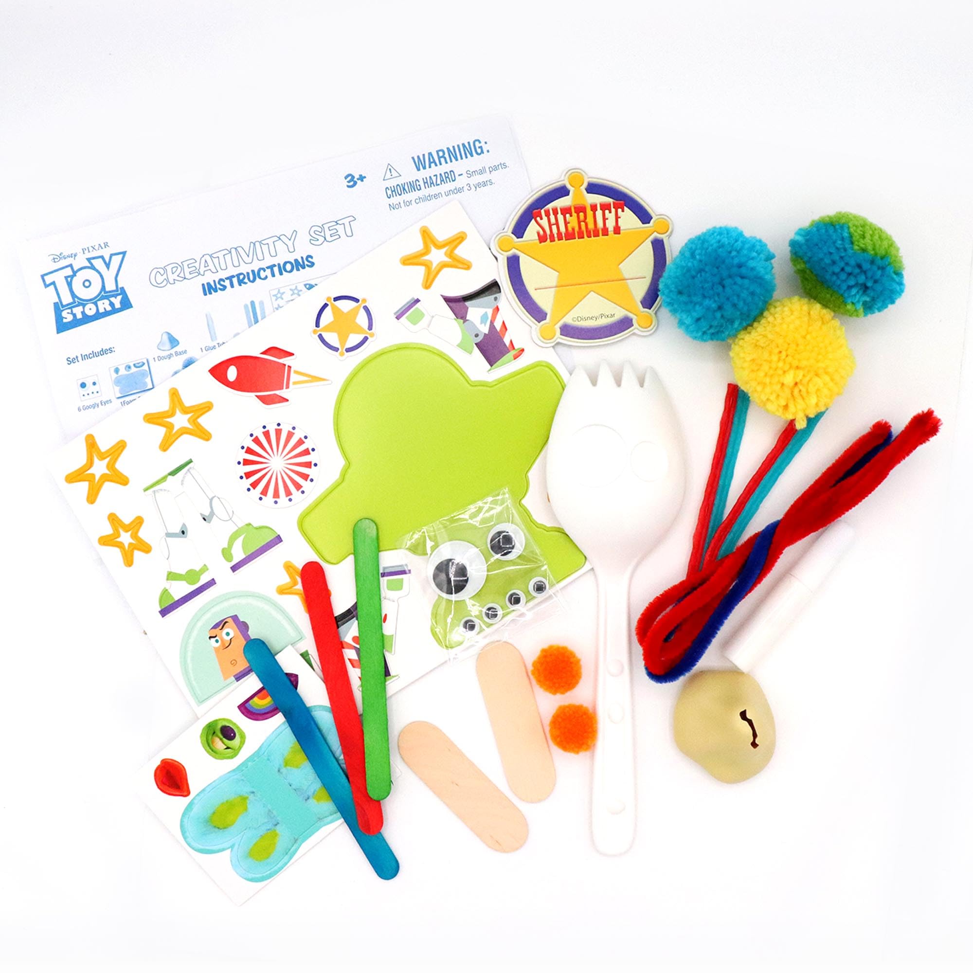 Disney Pixar Toy Story Creativity Set by Tara Toys – Coloring Sheets, Stickers, Markers & More for Kids Ages 3+
