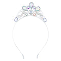 Disney Princess Cinderella Tiara Headband for Kids - Shimmering Dress-Up Crown with Iridescent Gems
