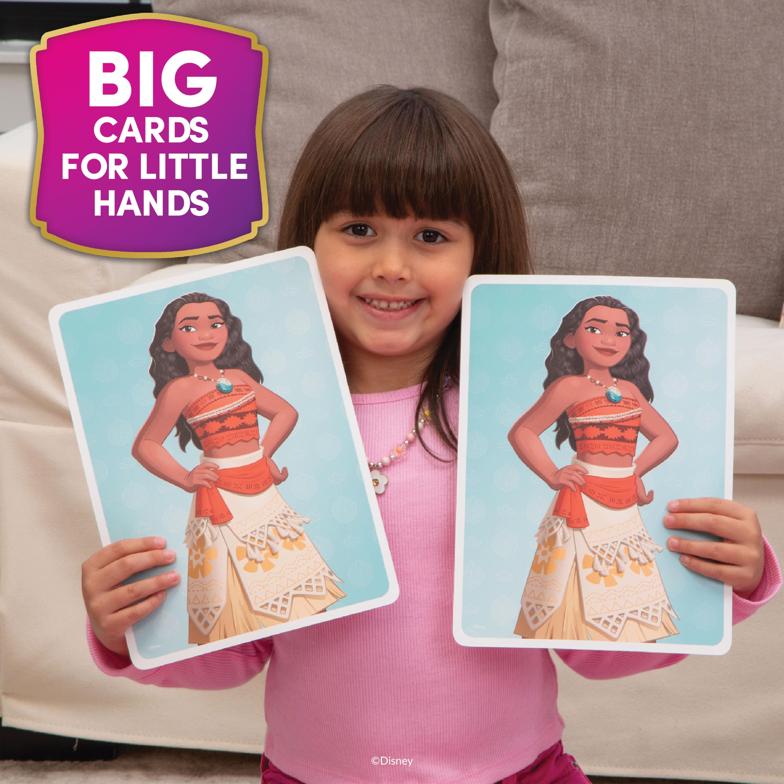 Disney Princess Giant Matching Game – 36 Mega Cards for Kids Ages 3+