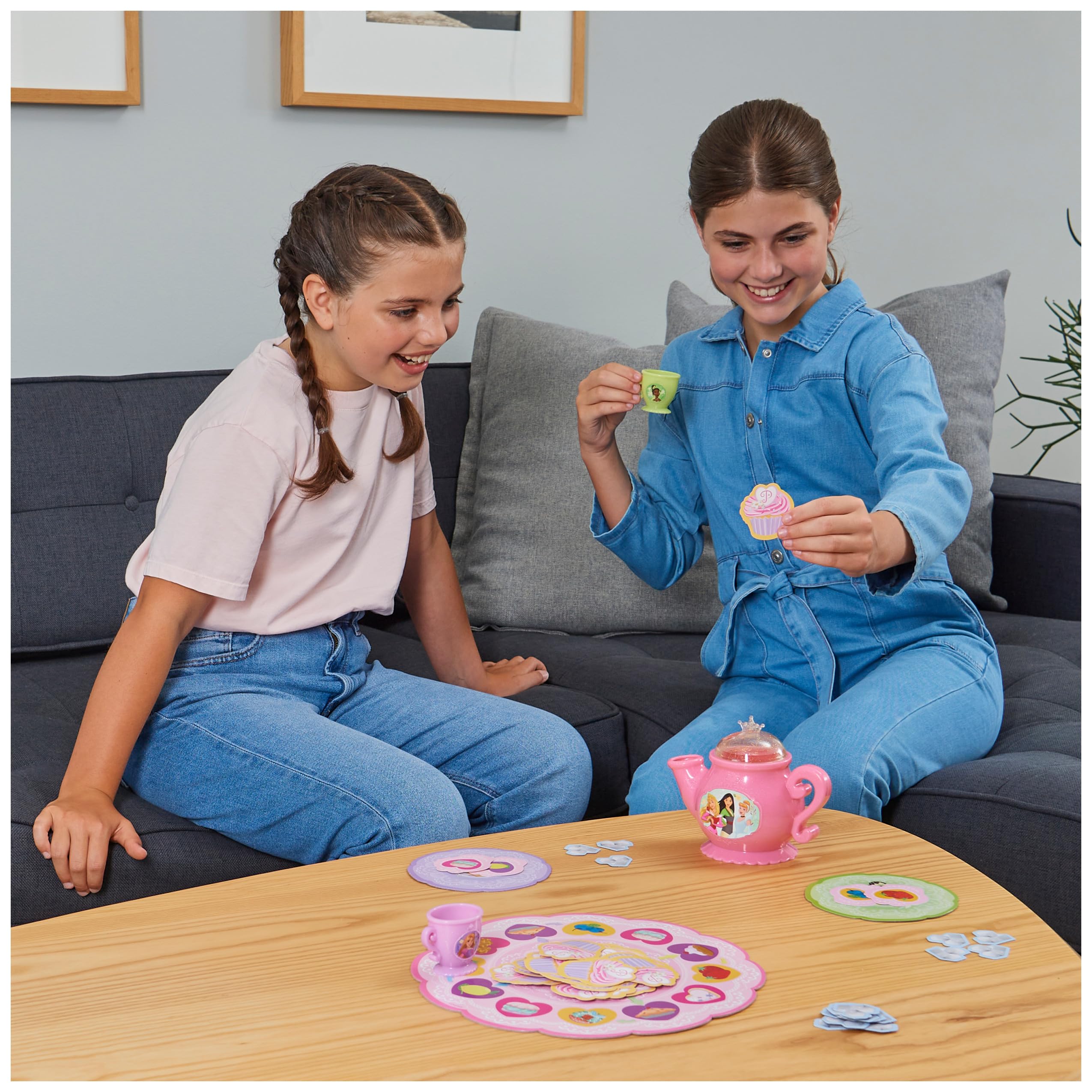 Disney Princess Treats & Sweets Party Board Game – Matching Memory Game for Kids Ages 4+