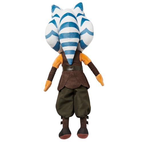 Disney Store Official Ahsoka Tano Plush Doll – 14 Inches, Soft & Embroidered, Star Wars Toy