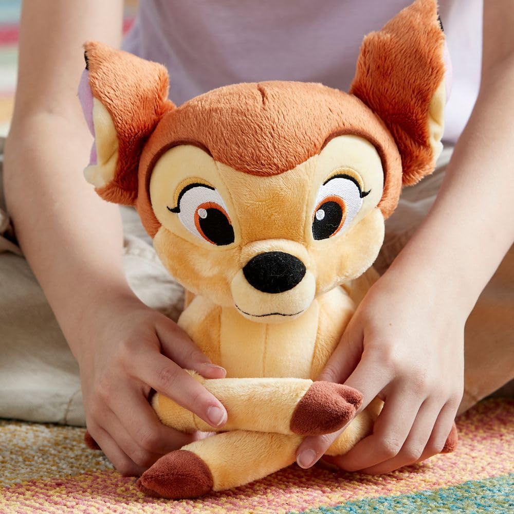 Disney Store Official Bambi Medium Soft Toy – Detailed Plush with Embroidered Features & Satin Butterfly